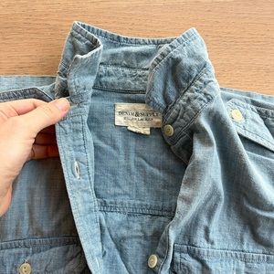 Ralph Lauren original denim dress wore couple Time small